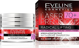 Парфумерія, косметика Крем-концентрат для обличчя - Eveline Laser Precision Radical Lifting Anti-Wrinkle Cream 70+