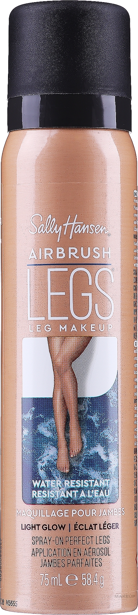 Тональний спрей для ніг - Sally Hansen Airbrush Legs Light Glow — фото 75ml