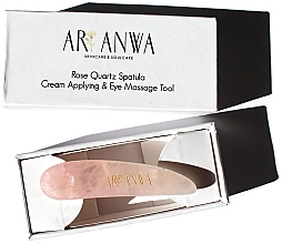 Кварцевий масажер для обличчя - ARI ANWA Skincare Rose Quartz Wing — фото N2