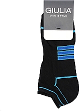 Шкарпетки "Ms Sport-05" для чоловіків, black mentol - Giulia — фото N1