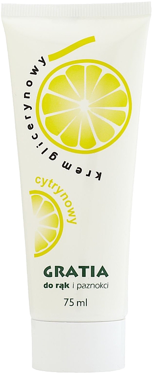 Крем для рук "Лимон" - Ola Cosmetics Gratia — фото N1