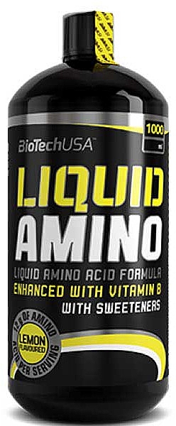 Комплекс аминокислот, лимон - BioTechUSA Liquid Amino — фото N1