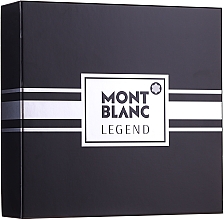 Парфумерія, косметика Montblanc Legend - Набір (edt/100ml + ash/balm/100ml + edt/mini/7.5 ml)