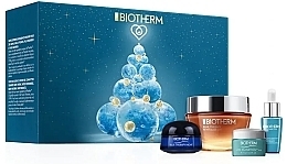 Духи, Парфюмерия, косметика Набор - Biotherm Blue Therapy Amber Algae (cr/50ml + eye/cr/5ml + elixir/7ml + cr/15ml)