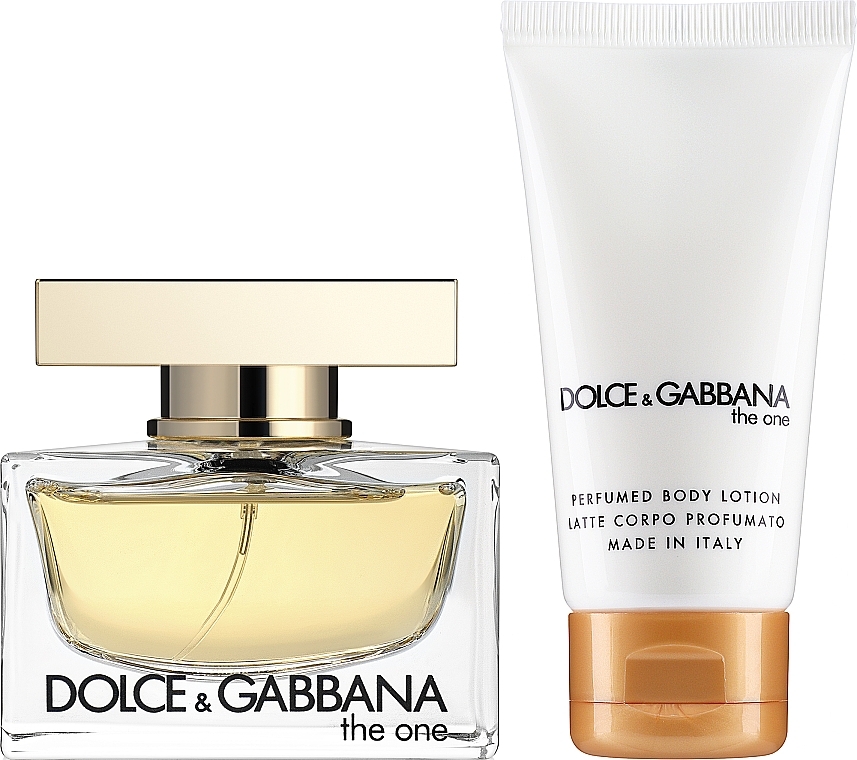 Dolce&Gabbana The One - Набор (edp/50 ml + b/lot/50ml) — фото N1