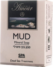 Парфумерія, косметика Грязьове мило - Shemen Amour Black Mud Mineral Soap