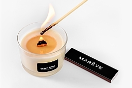 Ароматична веганська свічка "Mandarine Punch" - MAREVE — фото N8