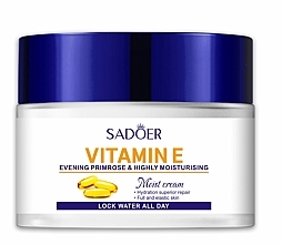 Крем для лица с маслом вечерней примулы и витамином Е - Sadoer Evening Primrose Vitamin E Face Cream — фото N1