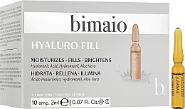 Ампулы "Hyaluro Fill" для лица - Bimaio — фото N2