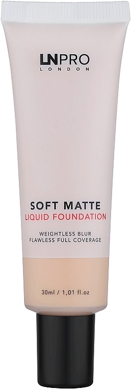 Тональная основа для лица с матовым эффектом - LN Pro Soft Matte Liquid Foundation