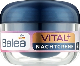 Нічний крем для обличчя - Balea Vital+ Night Face Cream — фото N2