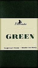 Парфумерія, косметика Мило натуральне "Італійські тканини. Зелене" - Florinda Fabric Green Natural Soap