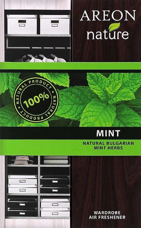 Освежитель воздуха "Мята" - Areon Nature Premium Bag Mint — фото N1