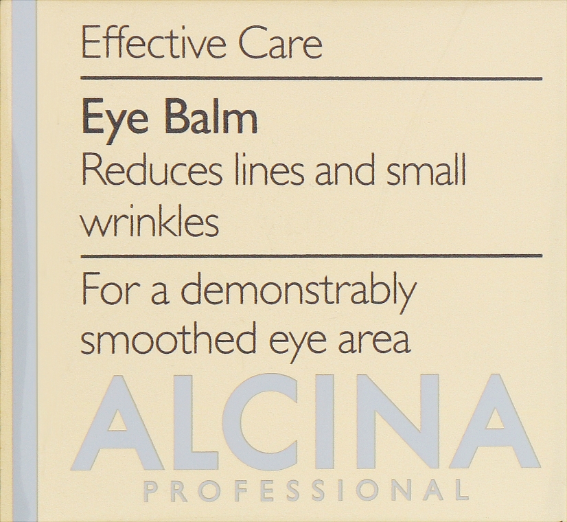Антивіковий бальзам для повік - Alcina E Eye Balm — фото N1