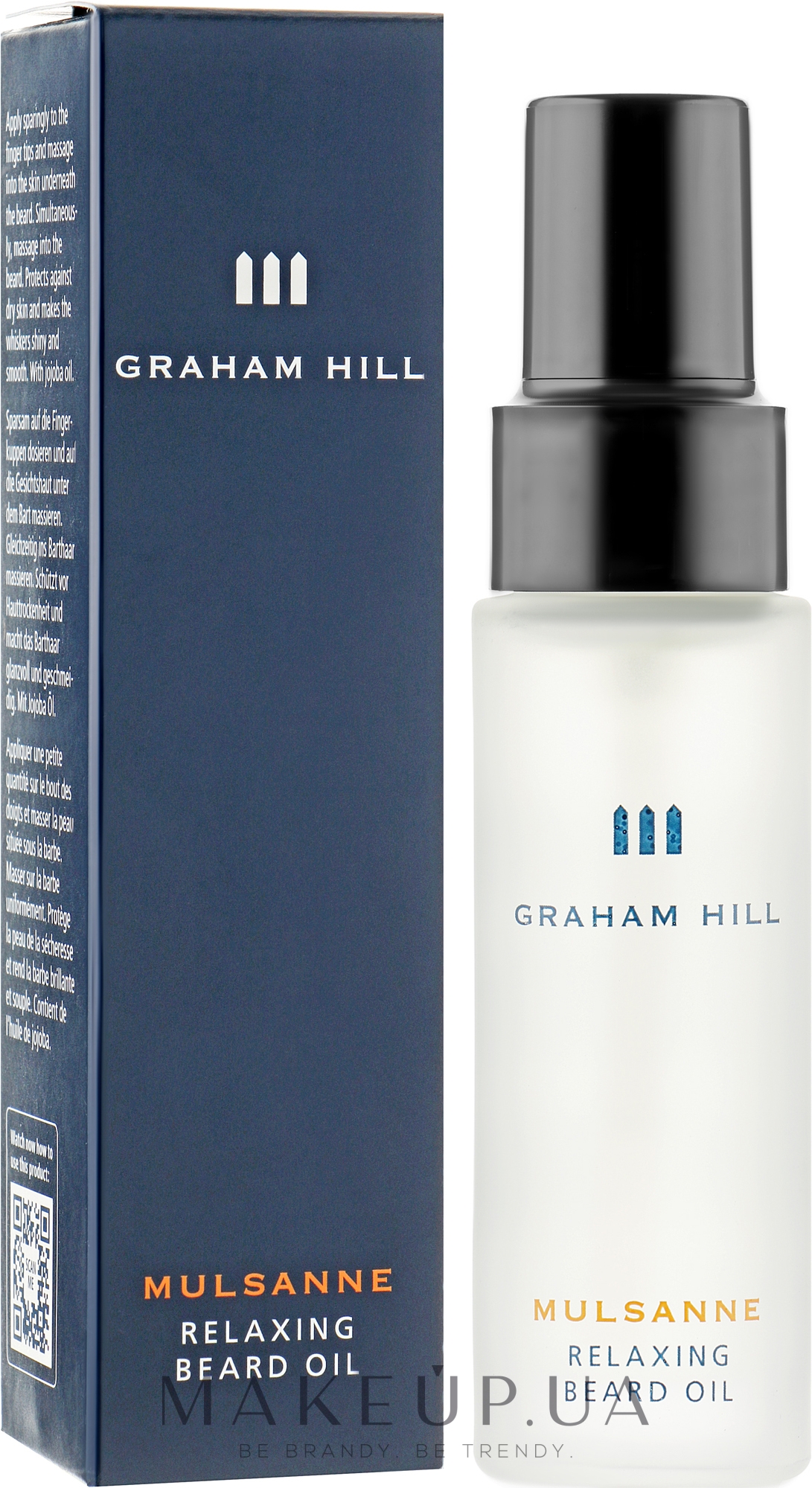 Олія живильна для бороди - Graham Hill Mulsanne Relaxing Beard Oil — фото 30ml