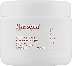 Крем для лица с коэнзимом - Massena Face Cream Coenzyme Q10 Anti-Age Coenzyme Q10-Vitamin E — фото N3