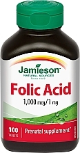 Парфумерія, косметика Харчова добавка "Фолієва кислота", 1000 мг - Jamieson Folic Acid