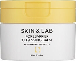 Парфумерія, косметика Гідрофільний очищувальний бальзам для обличчя - Skin&Lab Porebarrier Cleansing Balm
