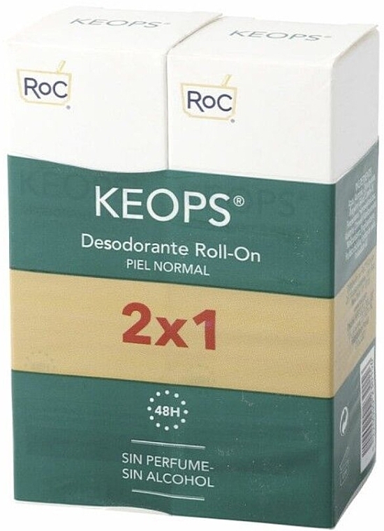 Набір - RoC Keops Roll-On Deodorant (deo/2х30ml) — фото N1