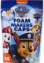 Парфумерія, косметика Капсули для купання - Nickelodeon Paw Patrol Foam Makers Caps