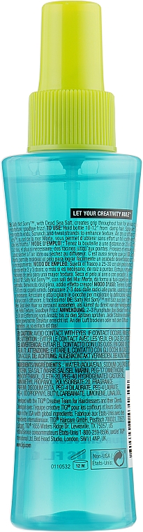 Текстурувальний сольовий спрей для волосся - Tigi Bed Head Salty Not Sorry Texturizing Salt Spray — фото N2