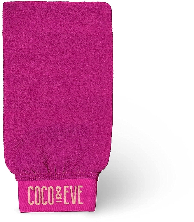 Отшелушивающая варежка для тела - Coco & Eve Sunny Honey Express Exfoliating Mitt — фото N1