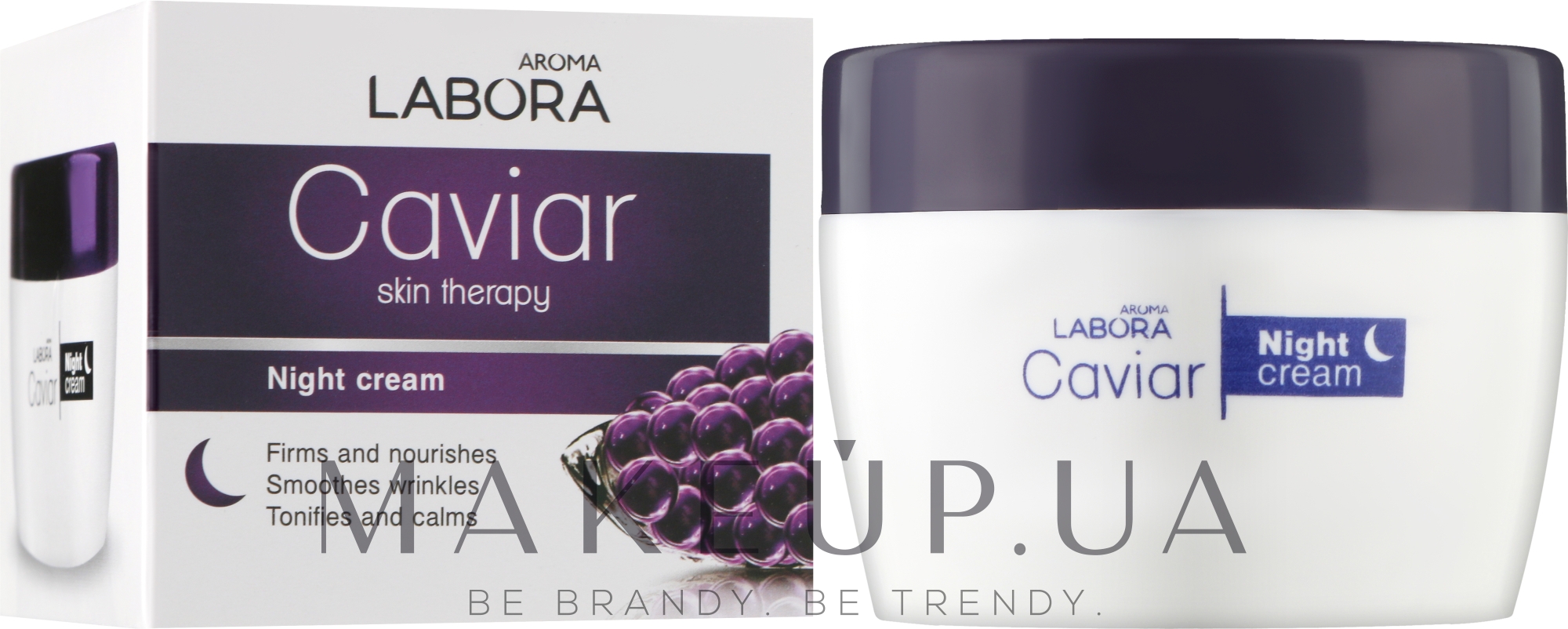 Нічний крем для обличчя - Aroma Labora Caviar Skin Therapy Night Cream — фото 50ml