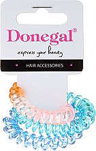 Резинки для волосся, FA-5587, 3 шт., варіант 1 - Donegal — фото N1