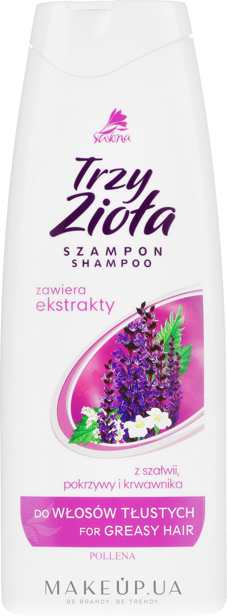 Шампунь для жирного волосся - Pollena Savona Shampoo — фото 250ml