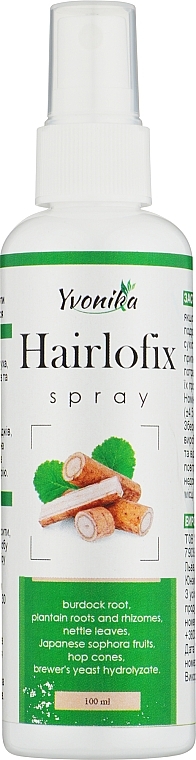 Фитокомплекс против выпадения волос "Хеирлофикс" - Yvonika — фото N1