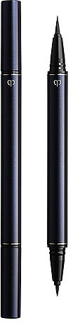Двусторонняя жидкая подводка для глаз - Cle de Peau Beaute Intensifying Liquid Eyeliner — фото N1