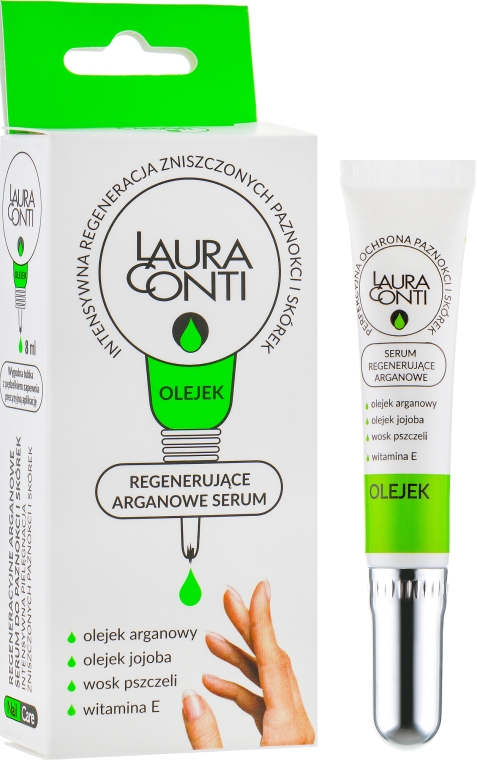 Аргановая сыворотка для ухода за ногтями - Laura Conti Regenerative Argan Serum