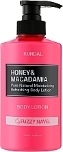 Духи, Парфюмерия, косметика Лосьон для тела "Fuzzy Navel" - Kundal Honey & Macadamia Body Lotion