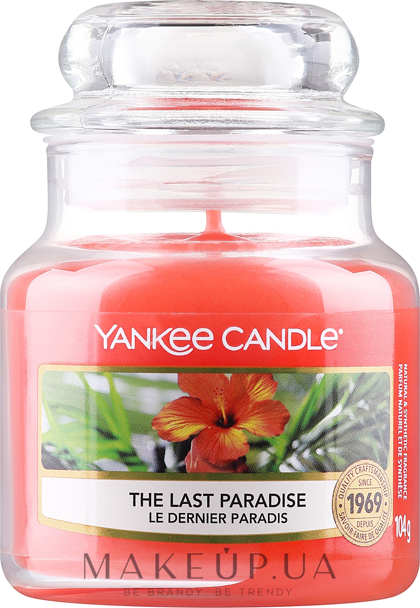 Свічка у скляній банці - Yankee Candle The Last Paradise Candle — фото 104g
