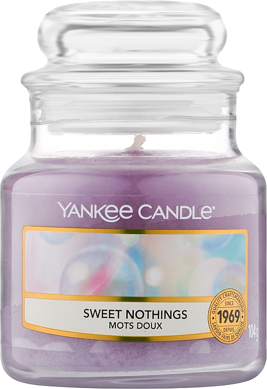 Ароматическая свеча "Нежности" в банке - Yankee Candle Sweet Nothings — фото N1