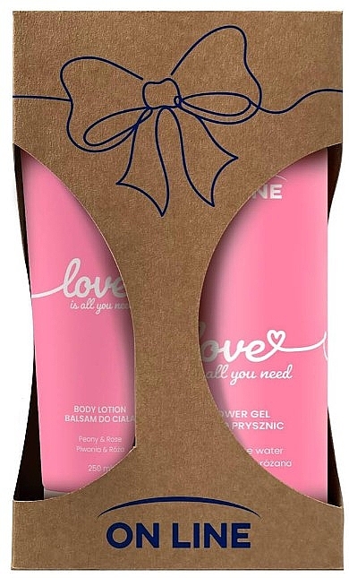 Набор - On Line Love Is All You Need (sh/gel/500ml + b/lot/250ml) — фото N1