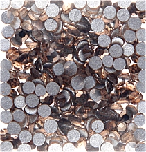 Декоративні кристали для нігтів "Smoked Topaz", розмір SS 03, 200 шт. - Kodi Professional — фото N1