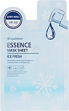 Парфумерія, косметика Тканинна маска для обличчя, гіалуронова - Seantree Ice Fresh Essence Mask Sheet