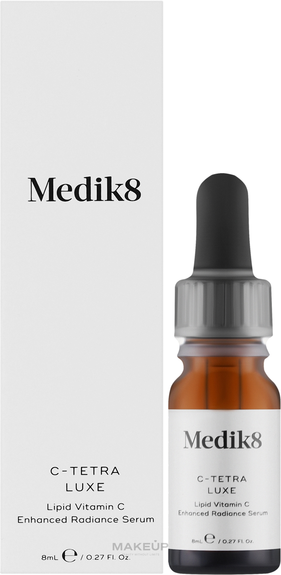 Інтенсивна антиоксидантна сироватка з ліпідним вітаміном С - Medik8 C-Tetra Luxe Try Me Size — фото 8ml