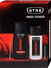 STR8 Red Code - Набор (b/spray/75ml + sh/gel/250ml) — фото N1