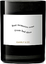 Духи, Парфюмерия, косметика Ароматическая свеча - Candly & Co No.2 Candle Best Memories Come From Bad Ideas Rum Rozmaryn