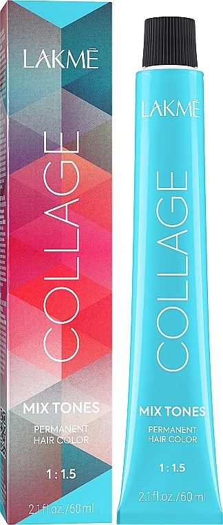 Крем-краска для волос - Lakme Collage Mix Tones Hair Color — фото N1