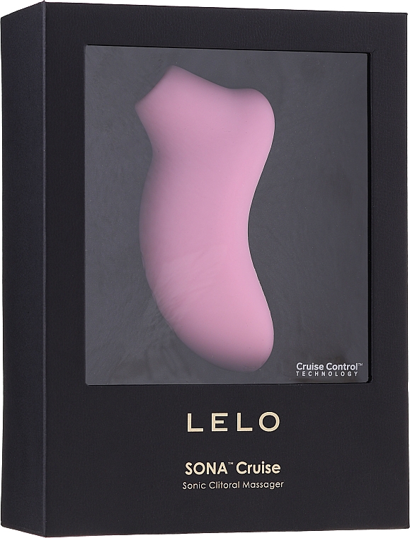 Вибратор, розовый - Lelo Sona Cruise Sonic Clitoral Massager — фото N1