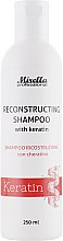 Восстанавливающий шампунь с кератином - Mirella Hair Care Reconstructing Shampoo — фото N1