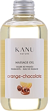 Массажное масло "Апельсин и шоколад" - Kanu Nature Orange Chocolate Massage Oil — фото N1