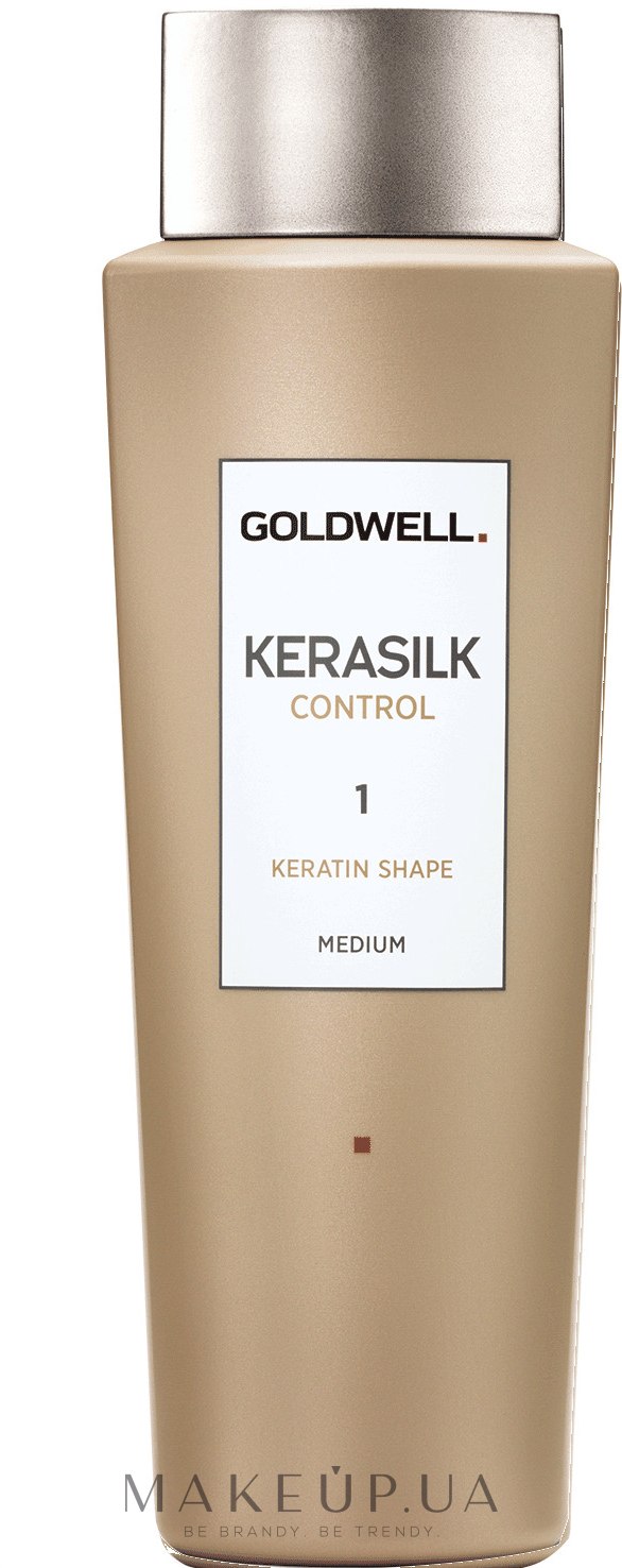 Кератин для волосся - Goldwell Kerasilk Control Keratin Shape 1 — фото Medium
