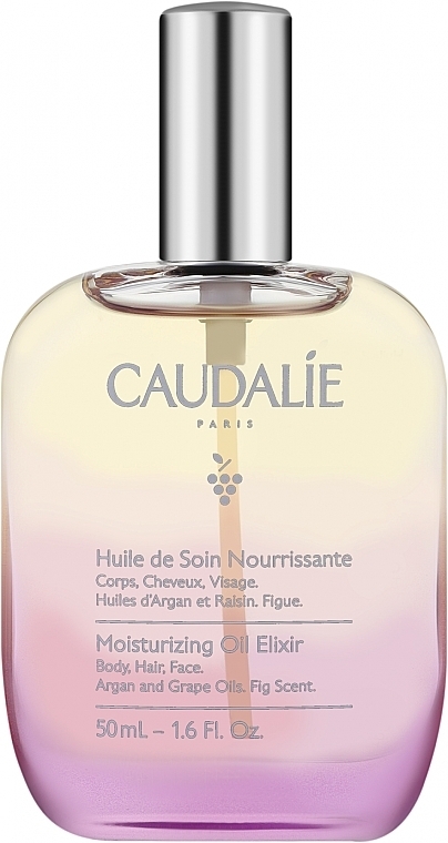 Зволожувальна олія для тіла, волосся та зони декольте - Caudalie Moisturizing Oil Elixir — фото N1