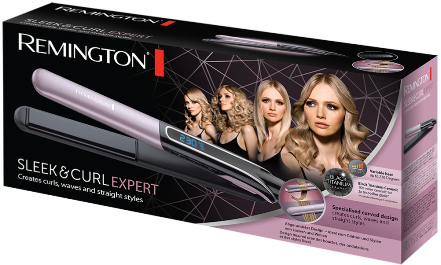 Выпрямитель для волос - Remington S6700 Sleek&Curl Expert — фото N2