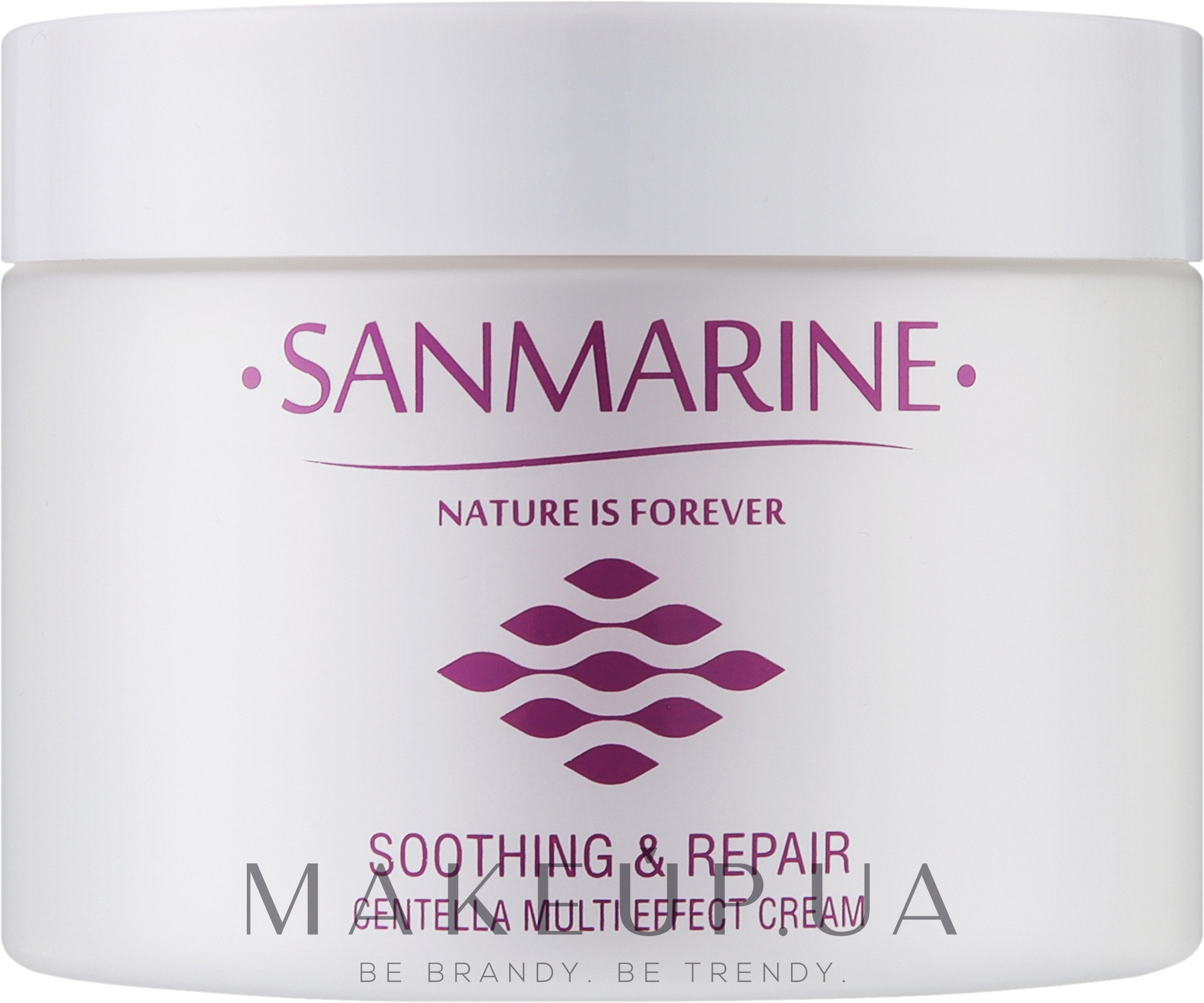 Багатофункціональний крем із центеллою для обличчя - Sanmarine Soothing & Repair Centella Multi Effect Cream — фото 200ml