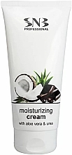 Парфумерія, косметика Зволожувальний крем з алое вера та сечовиною - SNB Professional Moisturizing Cream Aloe Vera